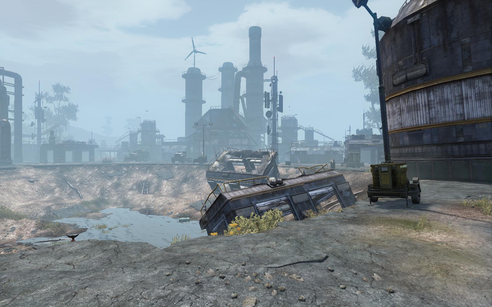 Ground-level industrial approach
