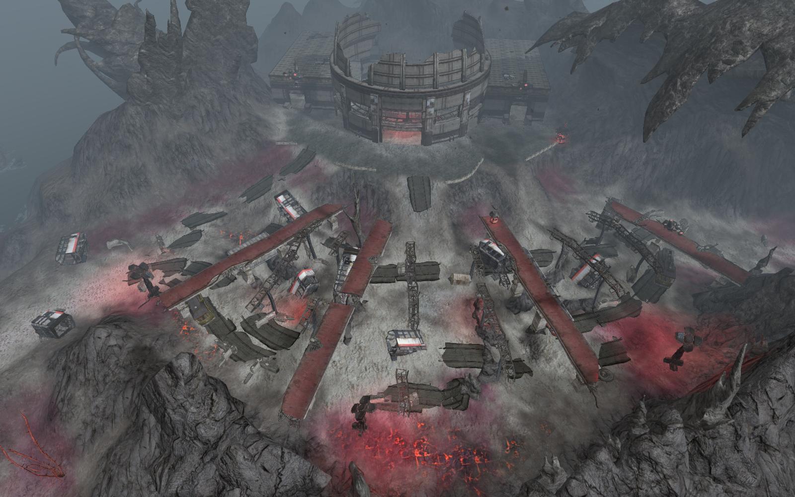 Collapsed transit zone overview