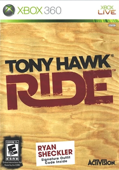 Tony Hawk: Ride cover art